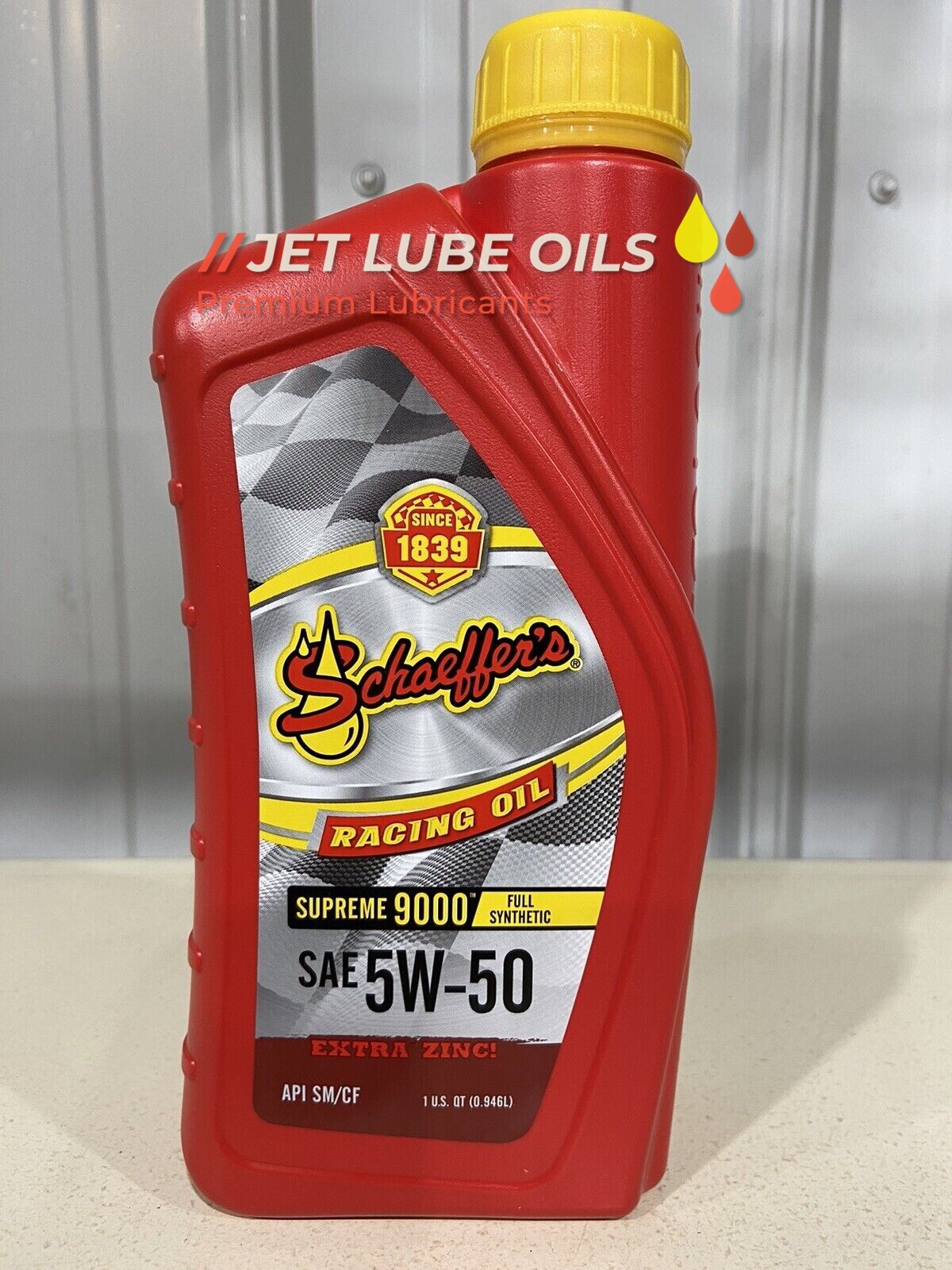 Schaeffer’s 5w-50 9001 Racing Oil 6 Quarts
