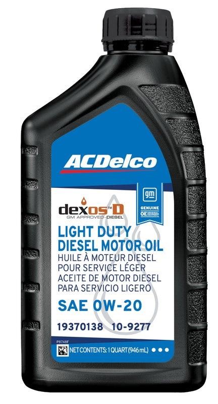 ACDelco 10-9277 19370138 Motor Oil Set