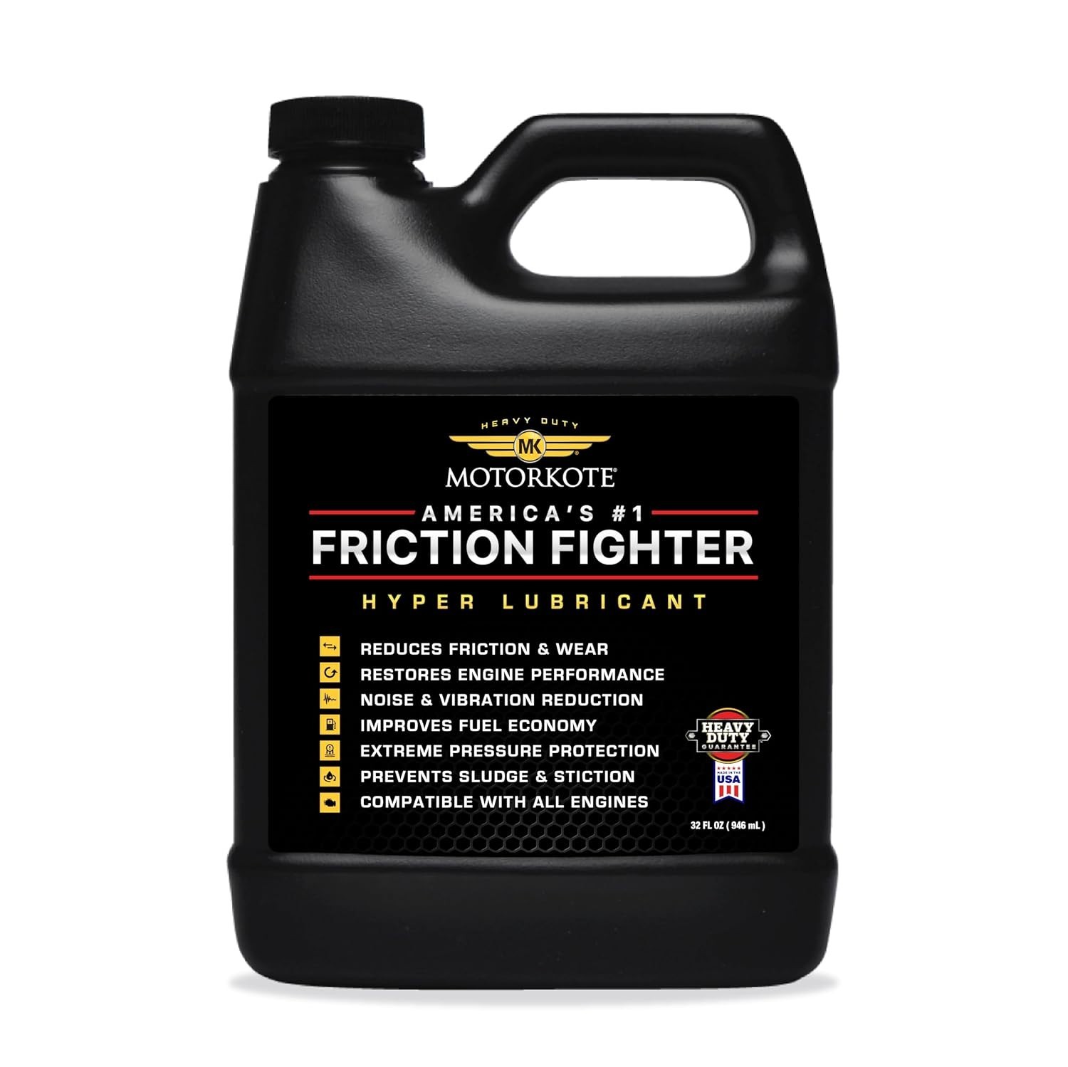 32 Oz Motorkote Hyper Lubricant – Reduces Engine Noise & Increases Performance
