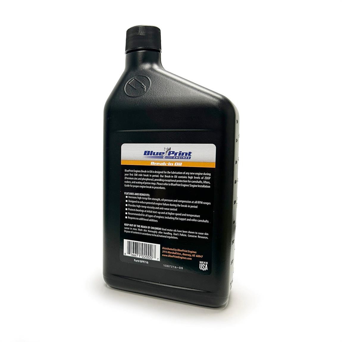 BluePrint BPP6PK710 Break In Motor Oil, 6 Quarts
