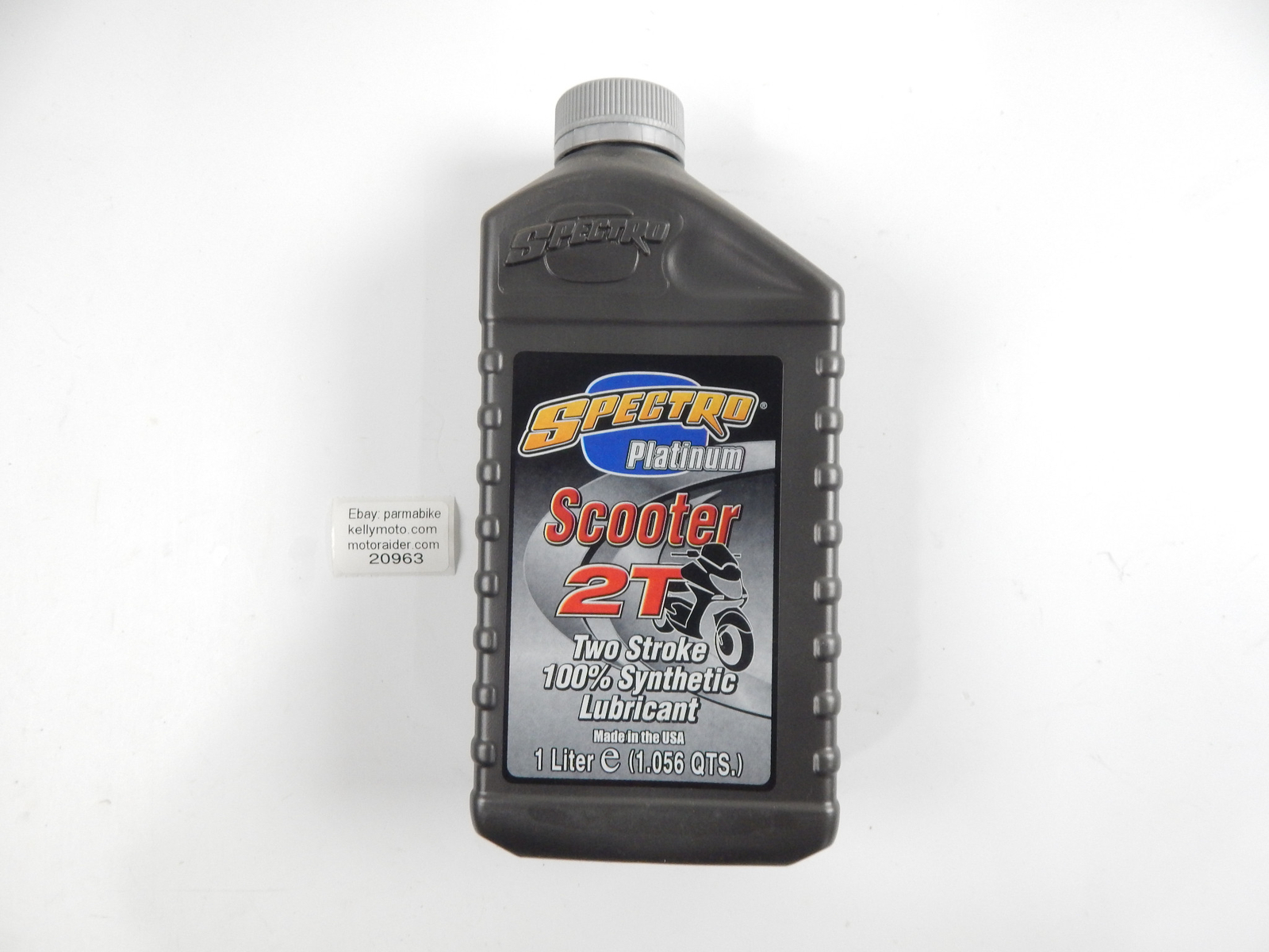 SPECTRO PLATINUM 2 STROKE 100% SYNTHETIC LUBRICANT SCOOTER MOTORCYCLES 1 LITER