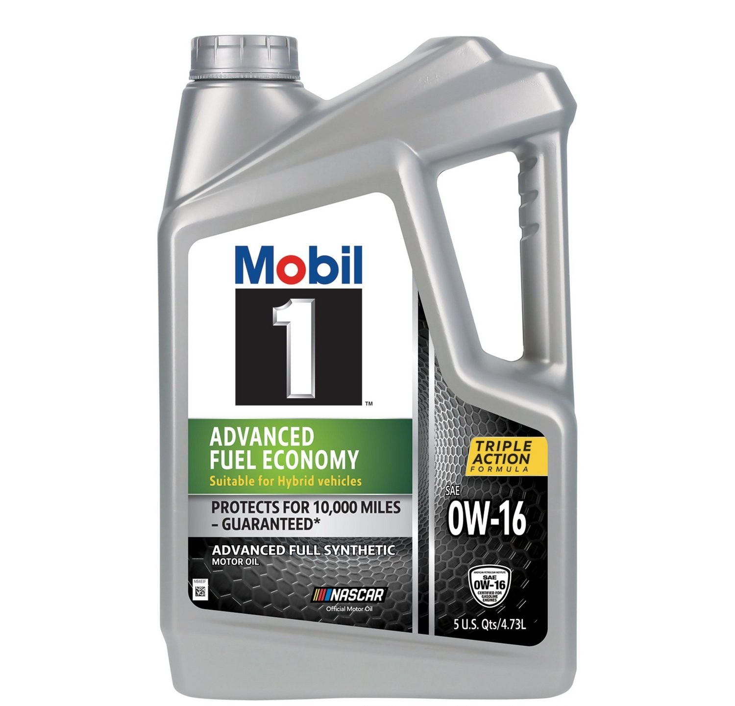 MOBIL 124322 0W-16; Advanced Fuel Economy Motor Oil 0W-16 5QT-SALE