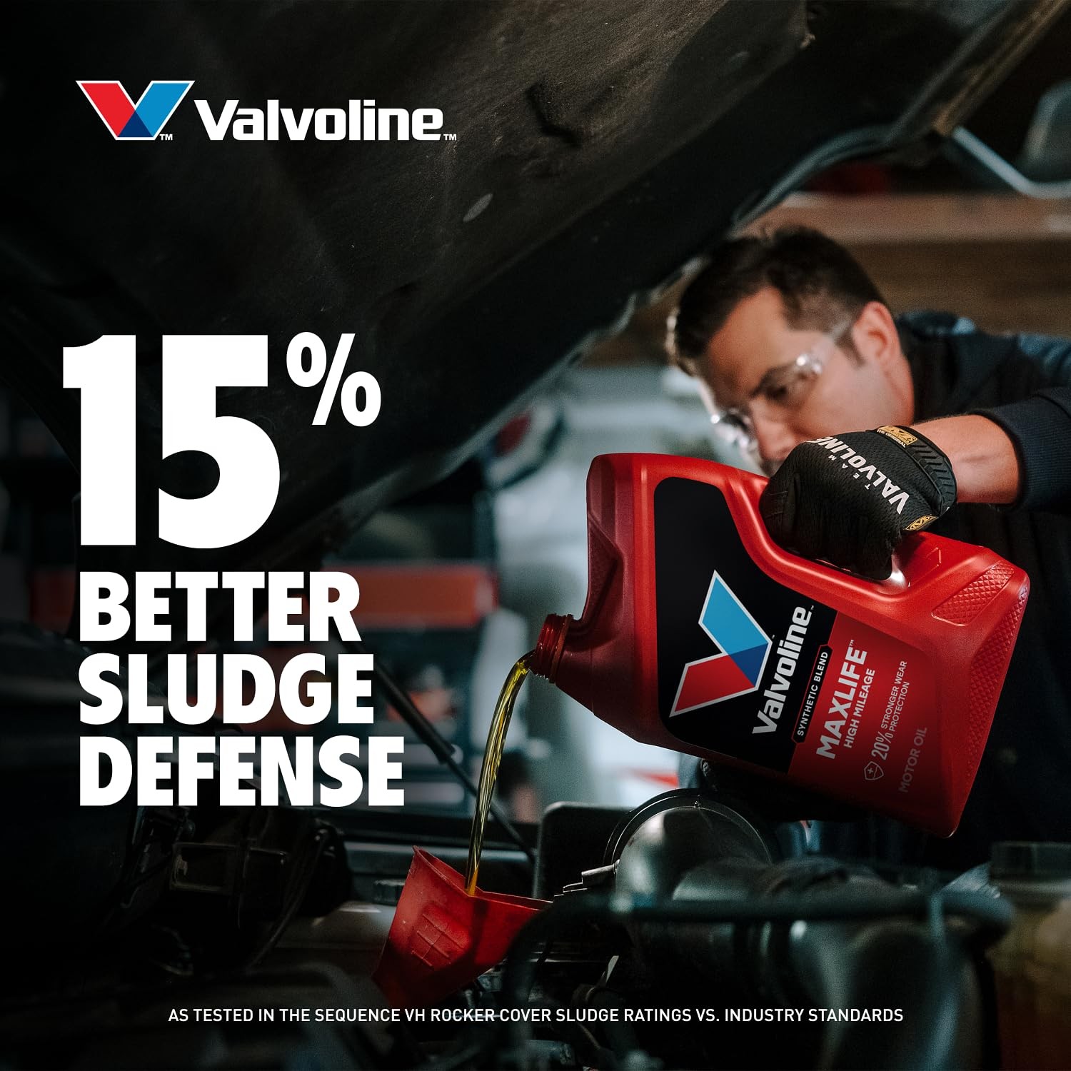 Valvoline MaxLife High Mileage 5W-30 Synthetic Blend 5 qt (Pack of 1), Gold