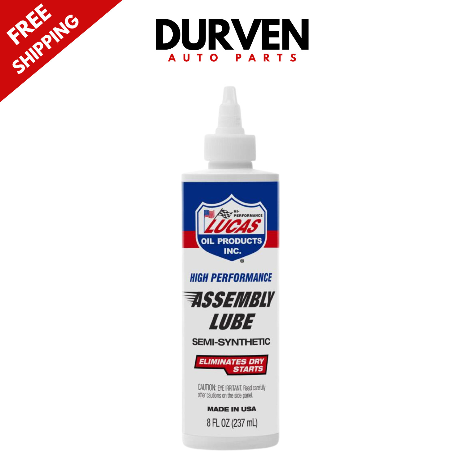 Lucas Oil 10153 Assembly Lube 8oz High Performance Moly Based Engine Rebuild
