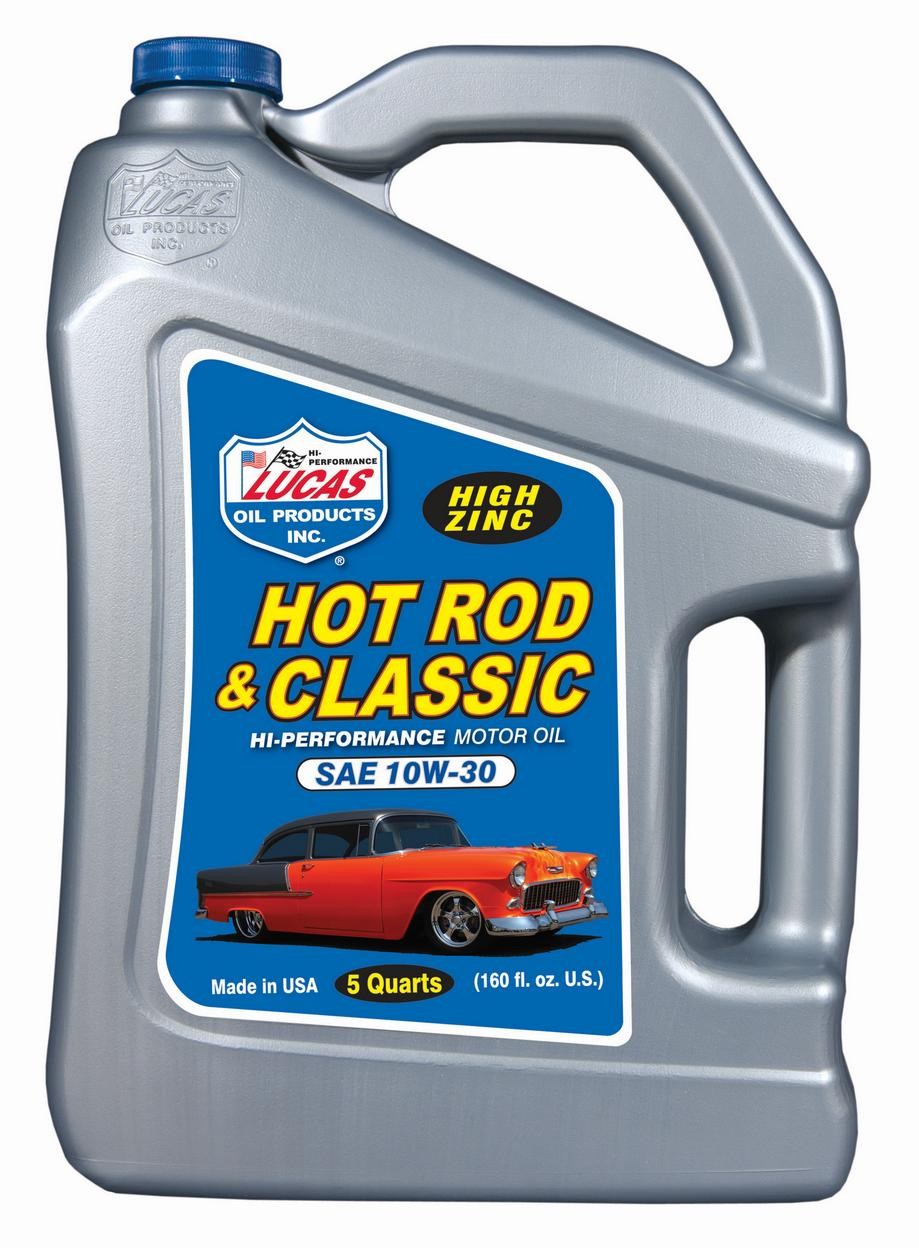 Lucas Oil Products 10679 Hot Rod & Classic Car HP Motor Oil SAE 10W-30