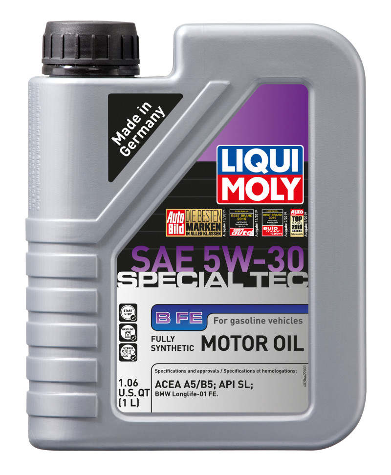 LIQUI MOLY Special Tec B FE Full Synthetic SAE 5W-30 Motor Oil 20442 – Fits BMW