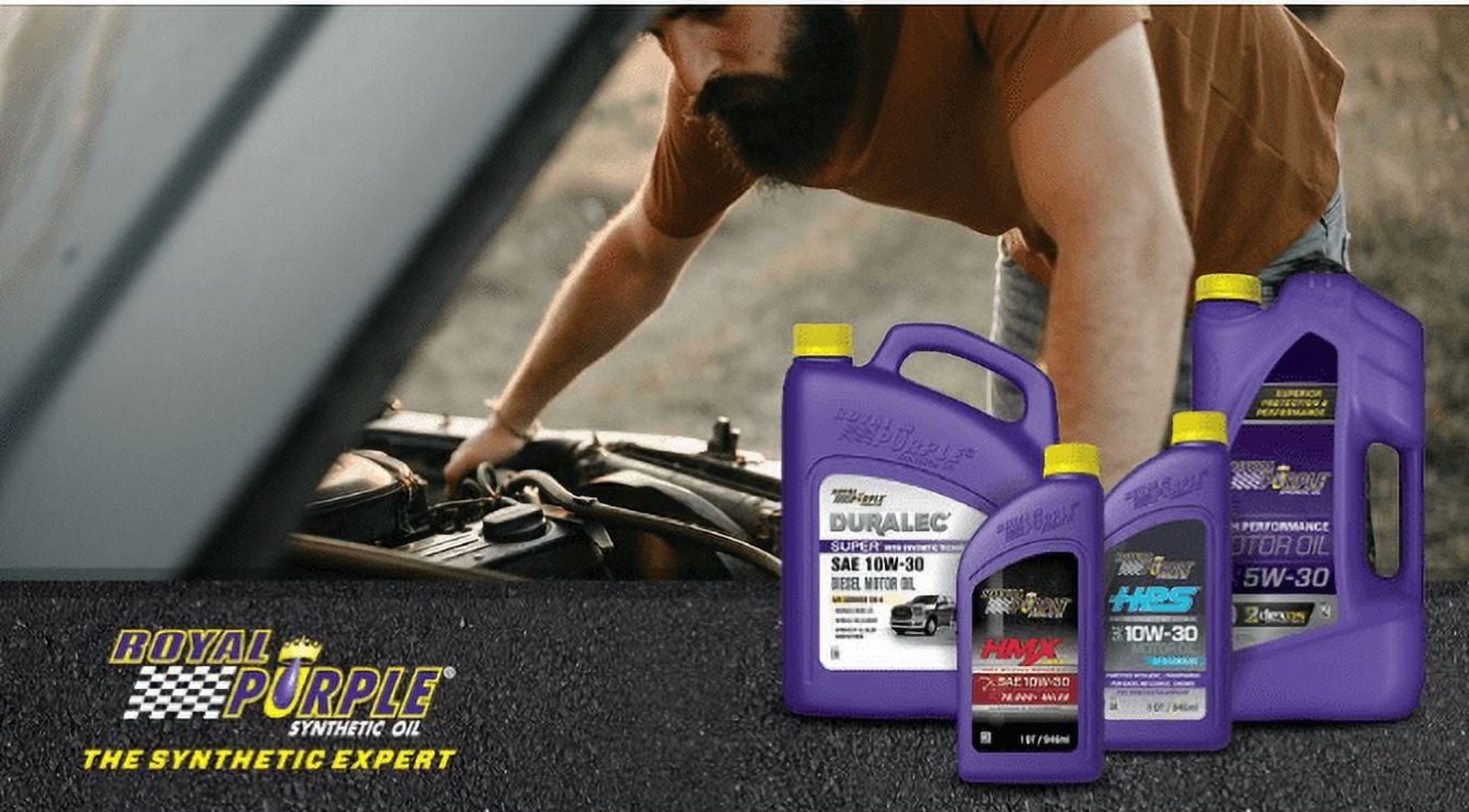 Royal Purple High Performance Motor Oil 0W-20 Premium Synthetic Motor Oil, 5 Qt