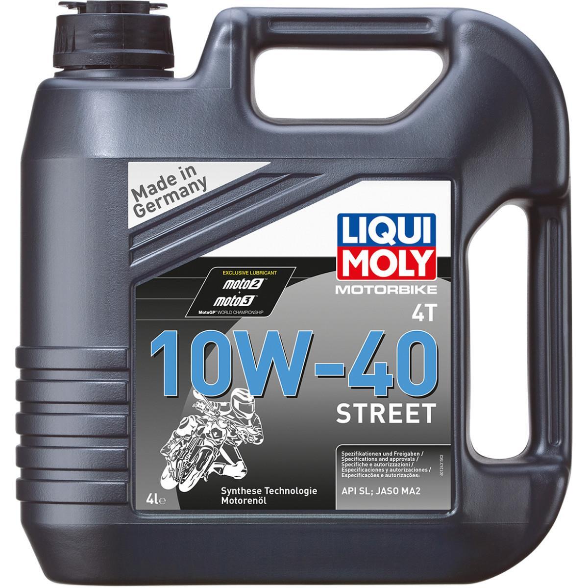 LIQUI MOLY 4T Street Oil 4L 10W40 20056
