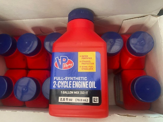 (12 PACK) 2-Cycle Oil Full Synthetic Universal 2.6 oz VP Racing Fuels