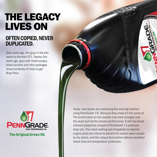 PENN GRADE 1, 71196, Synthetic Blend High Performance Oil SAE 20W-50, 1…