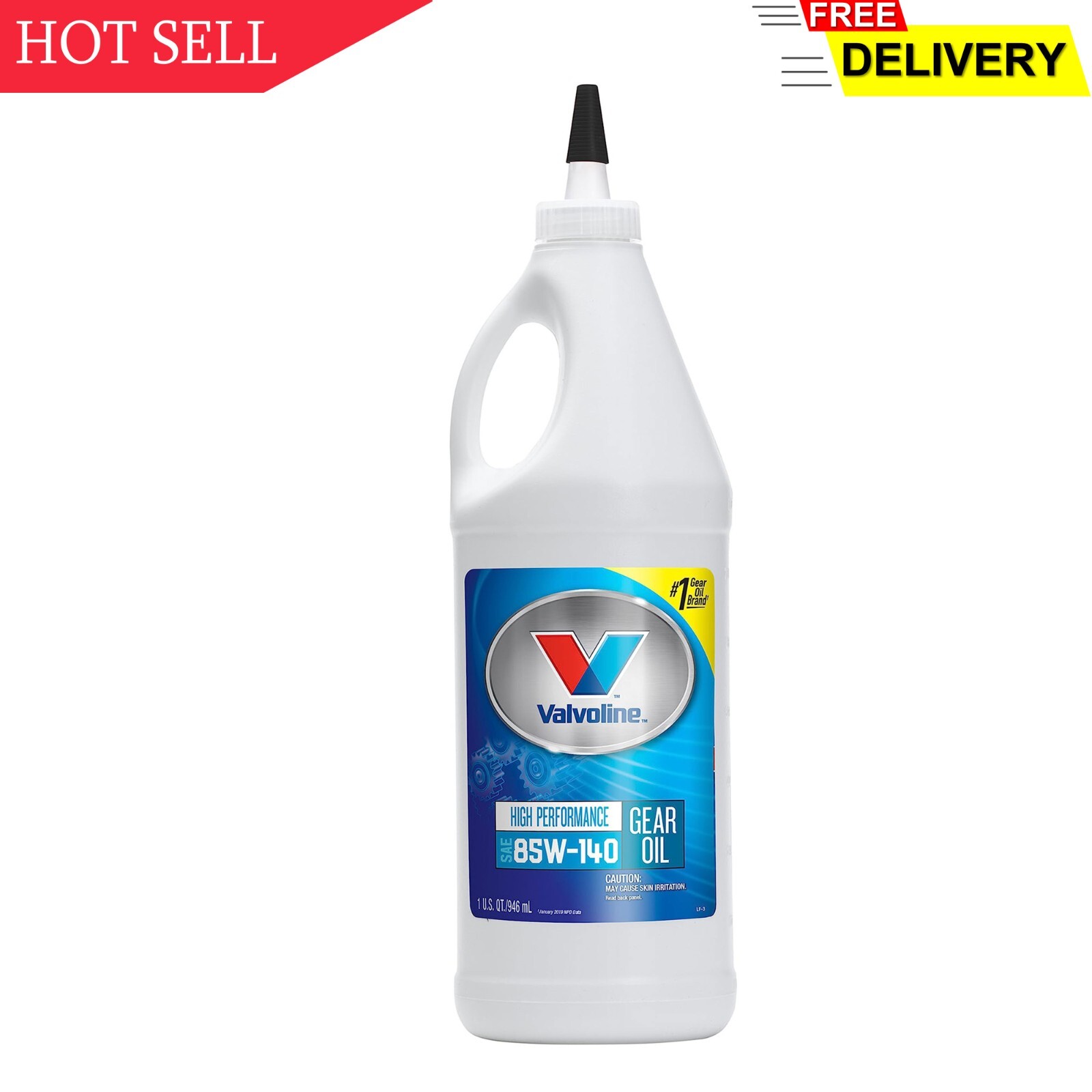 Valvoline High Performance SAE 85W-140 Gear Oil 1 QT