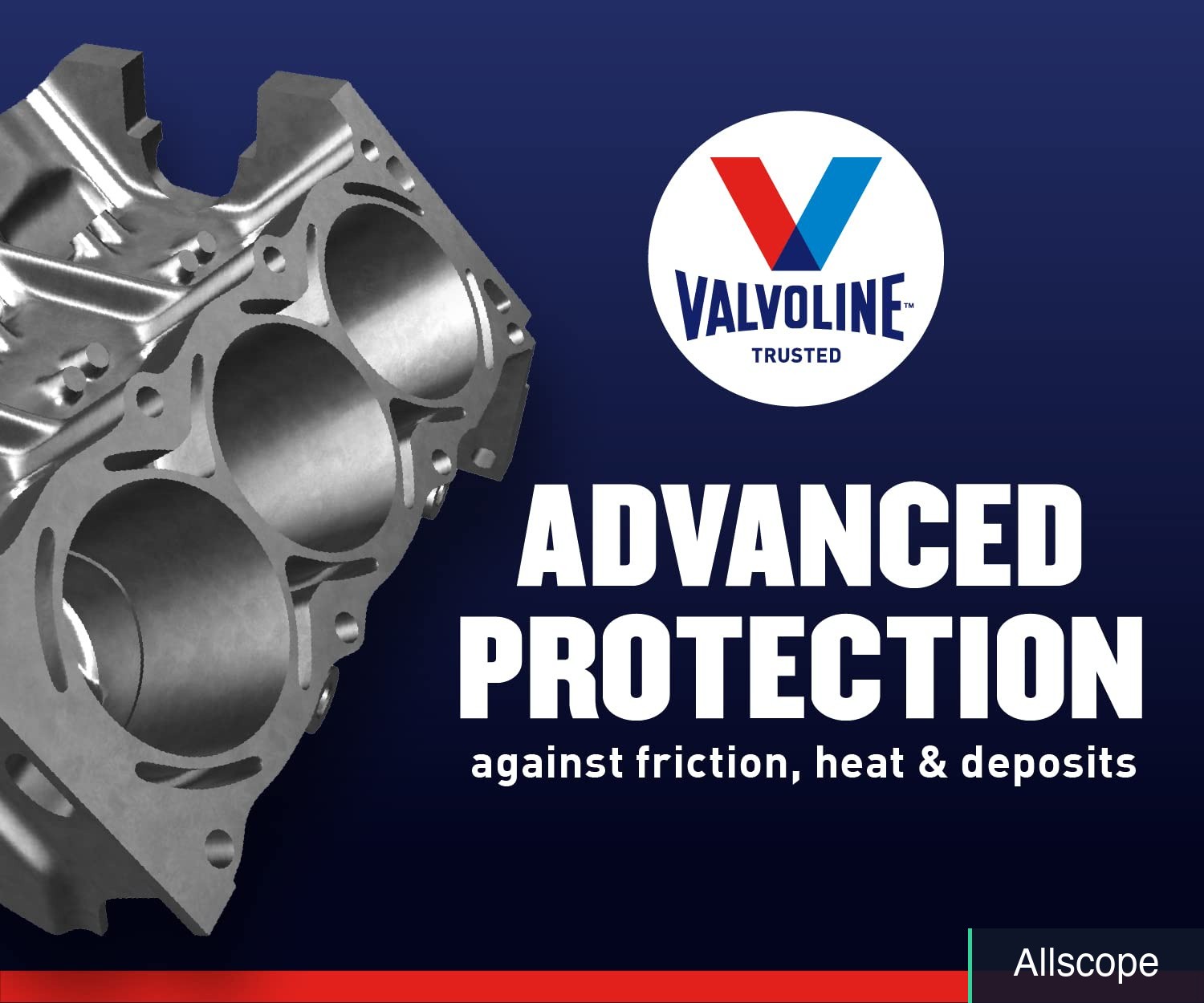 Valvoline Advanced Full Synthetic SAE 10W-30 Motor Oil 1 QT, Case of 6 (Pack of