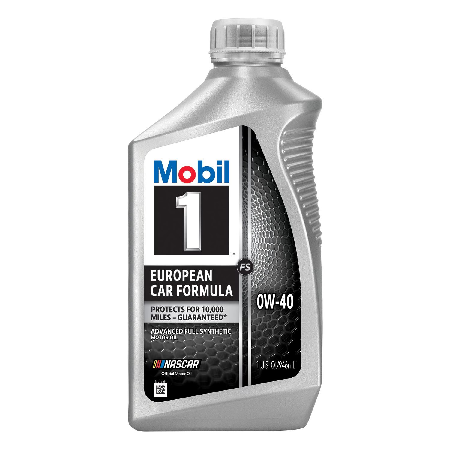 Mobil 1 0W40 European Formula Full Synthetic Oil Case of 6 Quarts