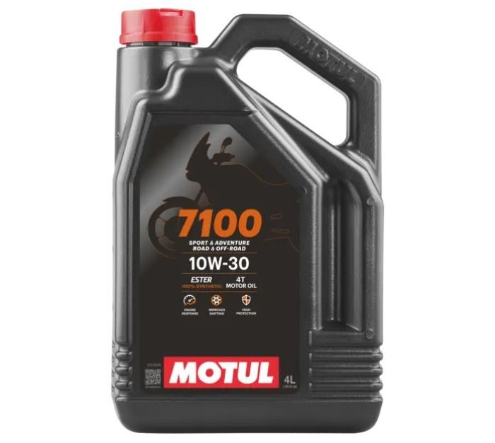 Motul 7100 10W-30 4T Full Synthetic Motor Oil 4 Liter 104090