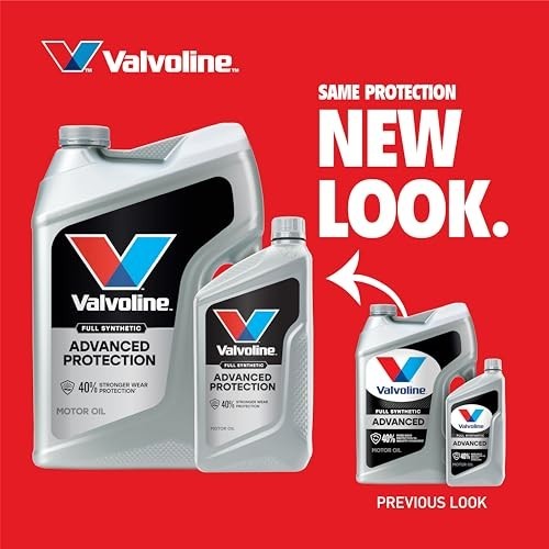 Full Synthetic 0W-20 Motor Oil, Advanced Performance, 5 Quart Engine Oil