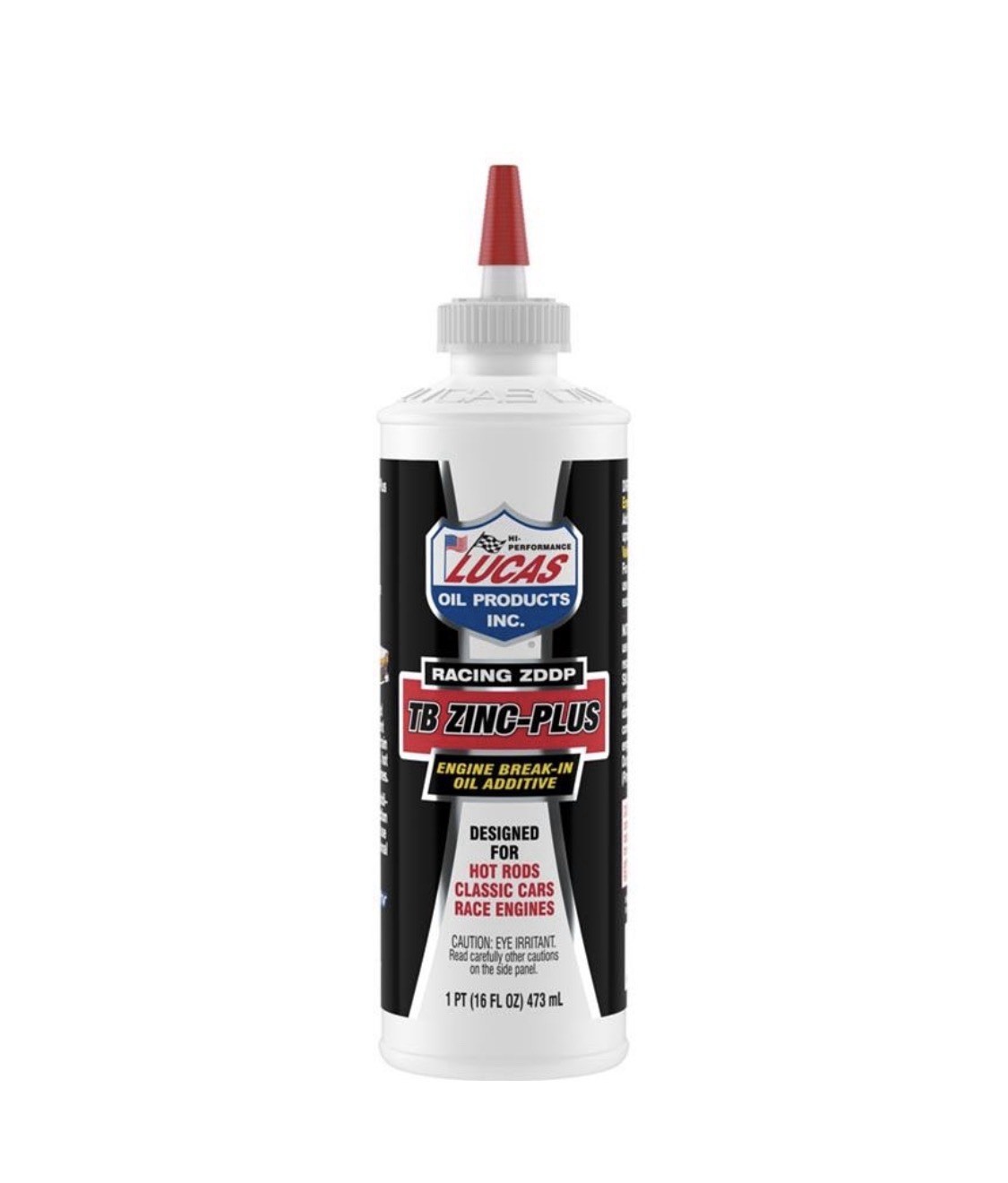 Lucas Engine Break in Oil Additive w/TB Zinc Plus – 16 Ounce (10063)