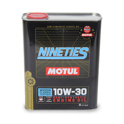 Motul Usa Mtl110620 Classic Nineties Oil 10W 30 2 Liter Motor Oil, Classic Nine
