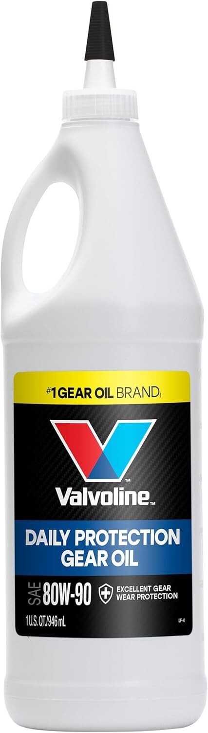 High Performance SAE 80W-90 Gear Oil 1 QT