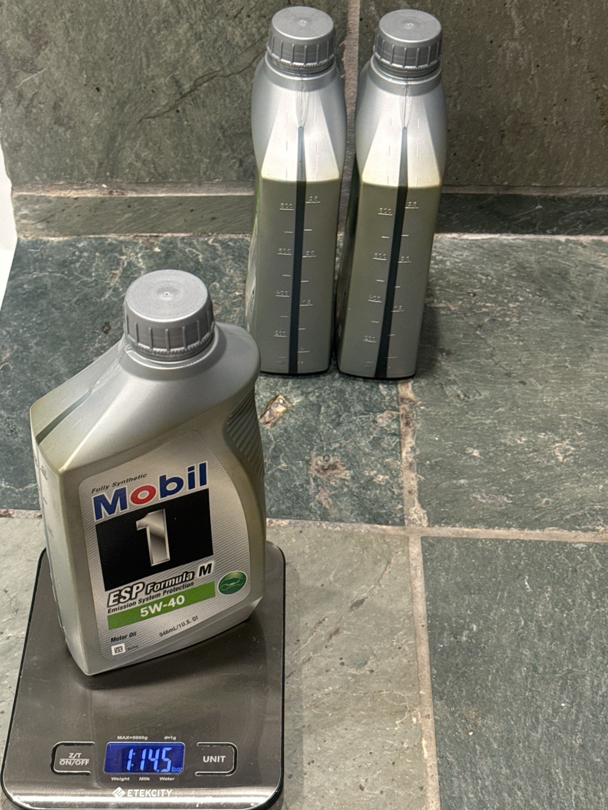 Mobil 1 15W-50 Full Synthetic Motor Oil 3 Pack 1 Quart Bottles 98HT81 3 Quarts