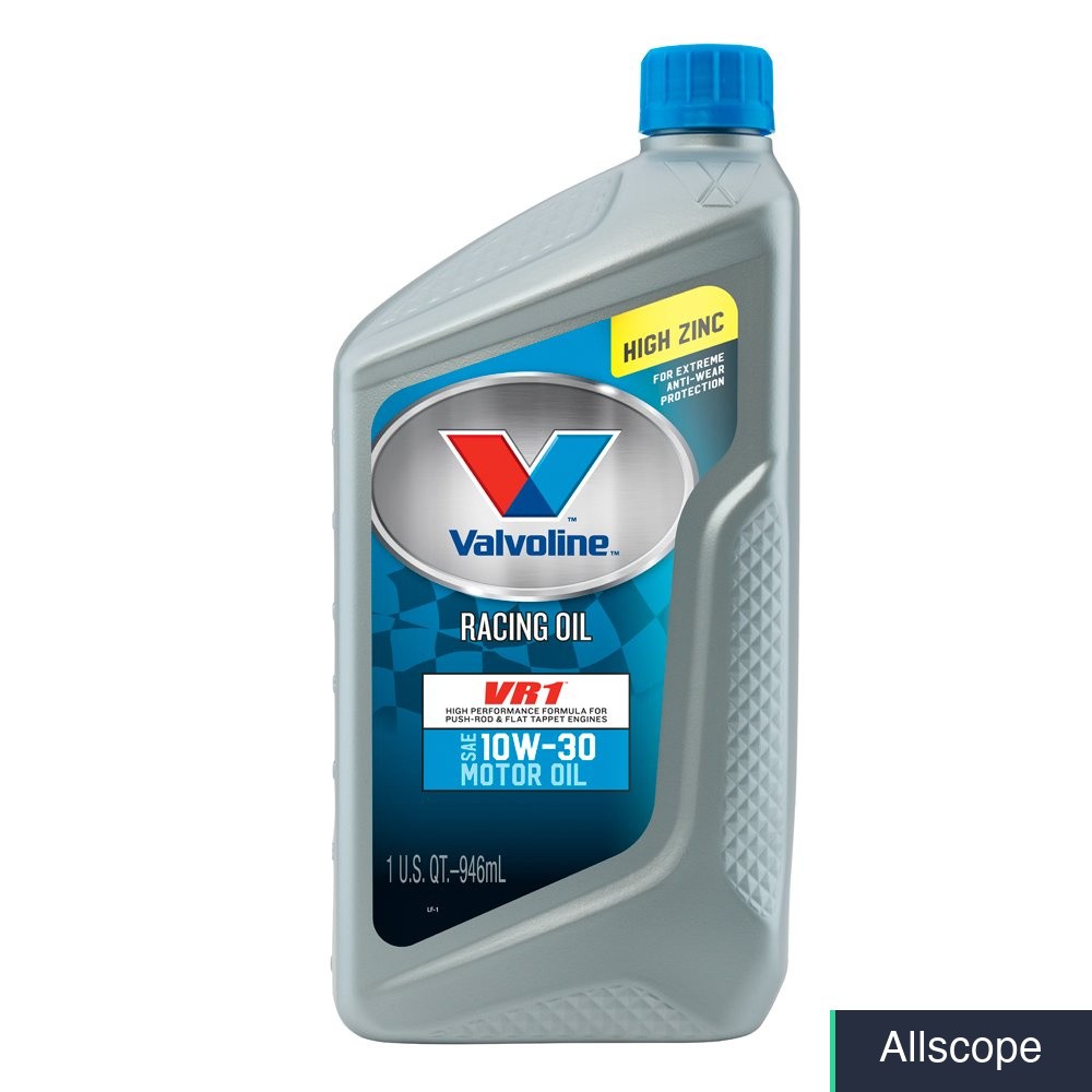 Motor Oil 10W-30 Valvoline VR1 Racing Formula SAE Turbo 12 Qt