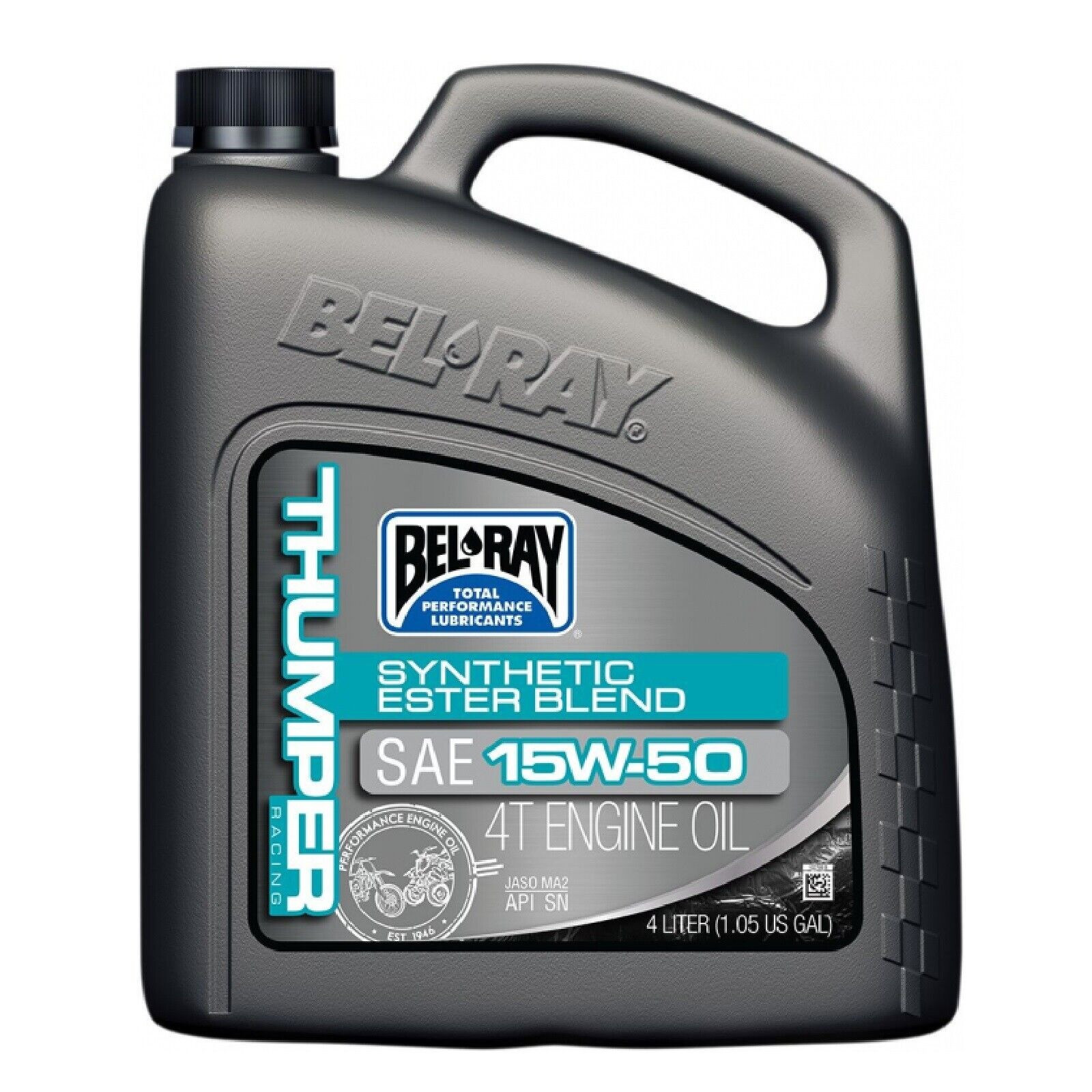 Bel-Ray 99530-B4LW Thumper Racing 4 Liter Synthetic Ester Blend 4T Engine Oil