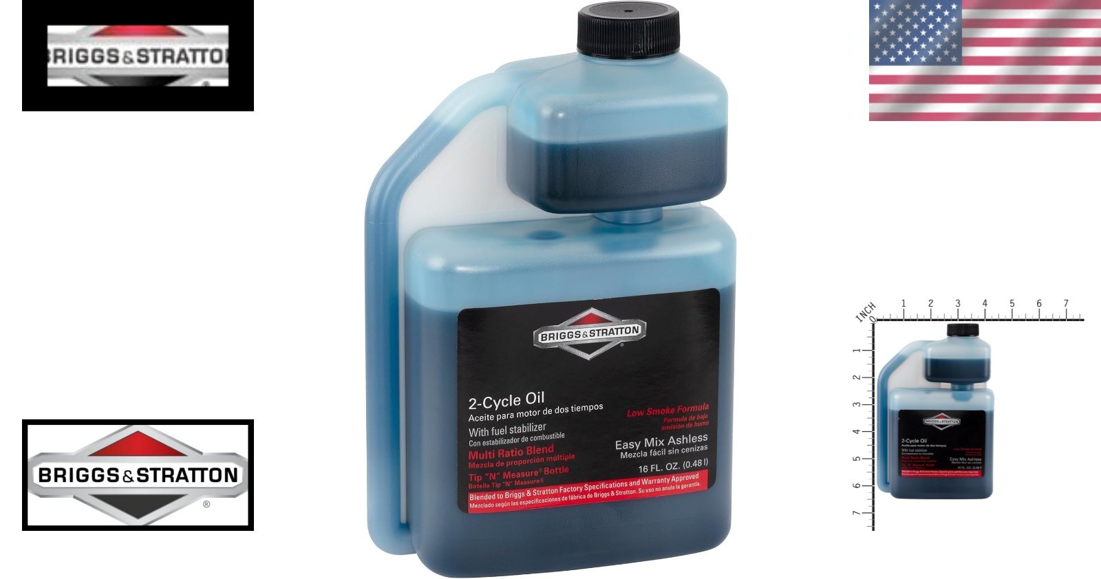 16 oz. 2-Cycle Engine Oil with Fuel Stabilizer – Perfect for Outdoor Power Gear