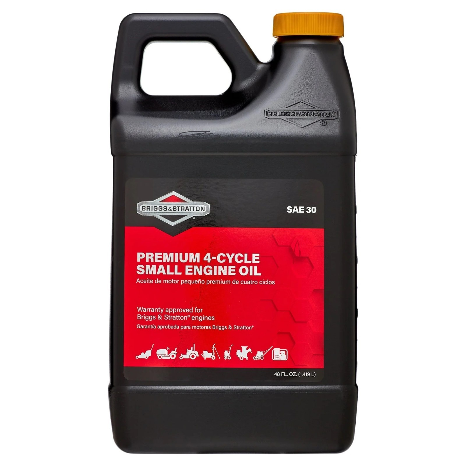 Briggs & Stratton 4-Cycle 48 oz Oil SAE-30 for Small Engines, 2 pack