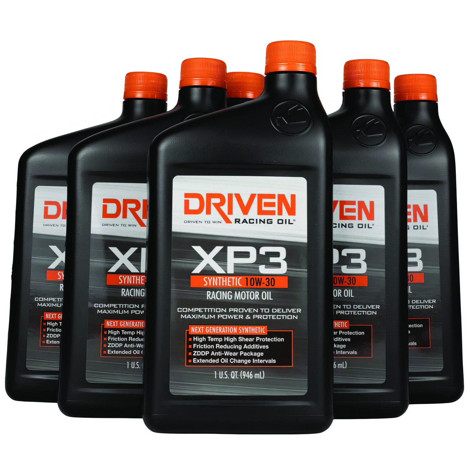 Driven Motor Oil – XP3 Racing Oil – High Zinc – 10W30 – Conventional – 6 qt