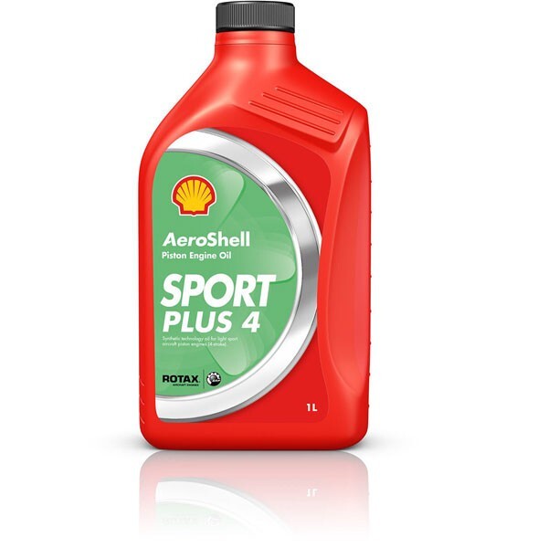 NEW Aeroshell Oil Sport Plus 4 – 1 Liter – Light/Ultralight Aircraft