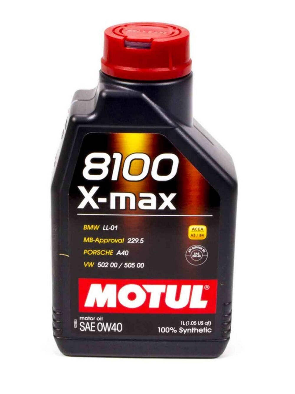 Motul MTL104531 8100 0w40 X-Max Oil 1 Liter
