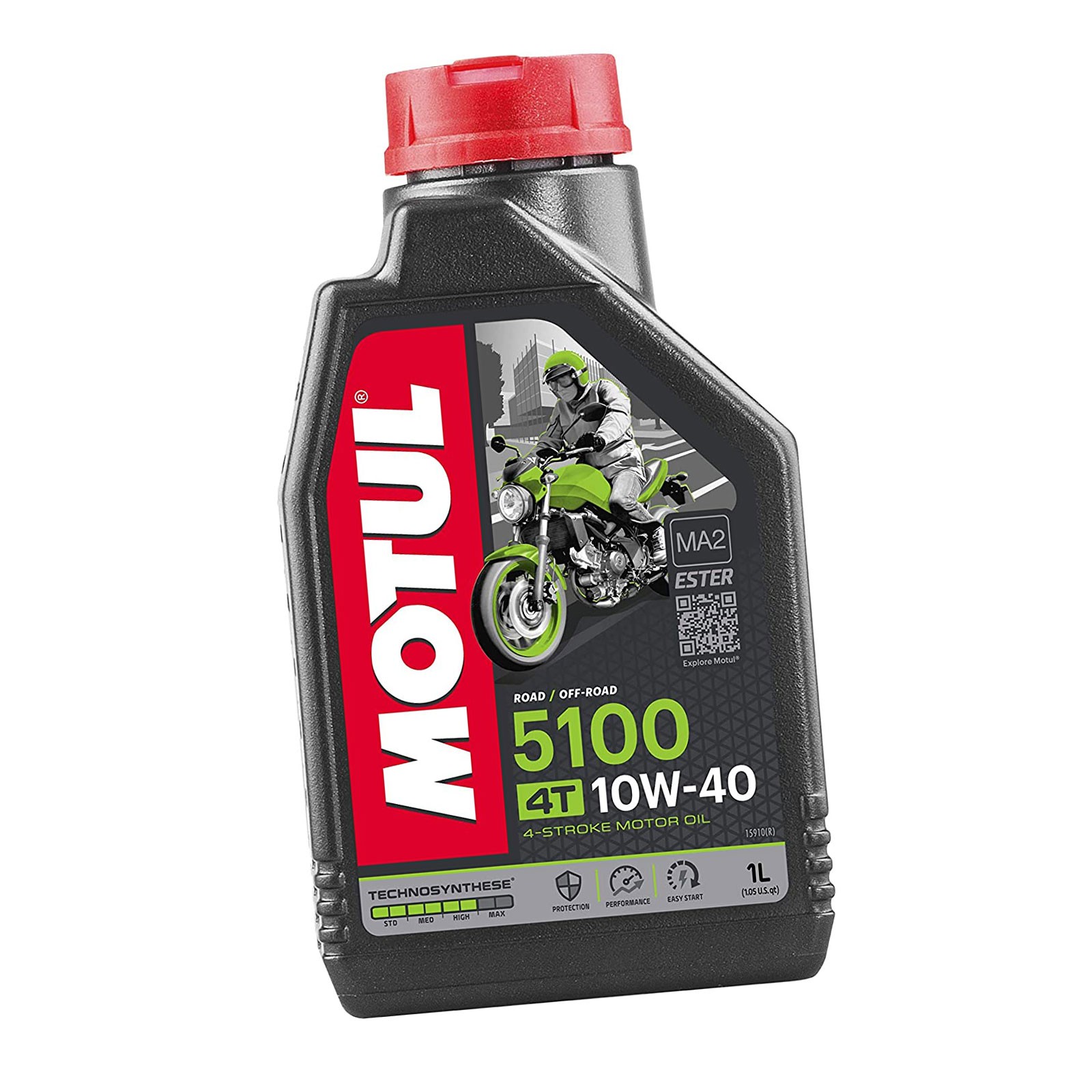 Motul 5100 10W40 Technosynthese Ester 4T Motor Oil 1 L