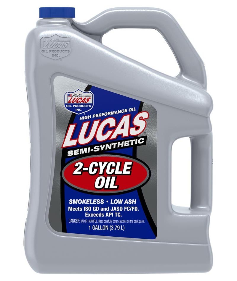 Lucas Oil 10115 Semi-Synthetic 2-Cycle Racing Oil (1 Gal) – Single