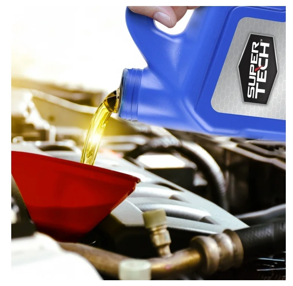 Super Tech High Mileage Full Synthetic SAE 5W-20 Motor Oil, 5 Quarts