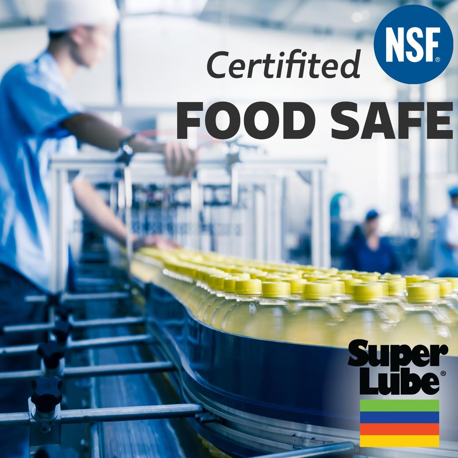 8oz Synthetic Oil – NSF Certified for Industrial Machinery Protection