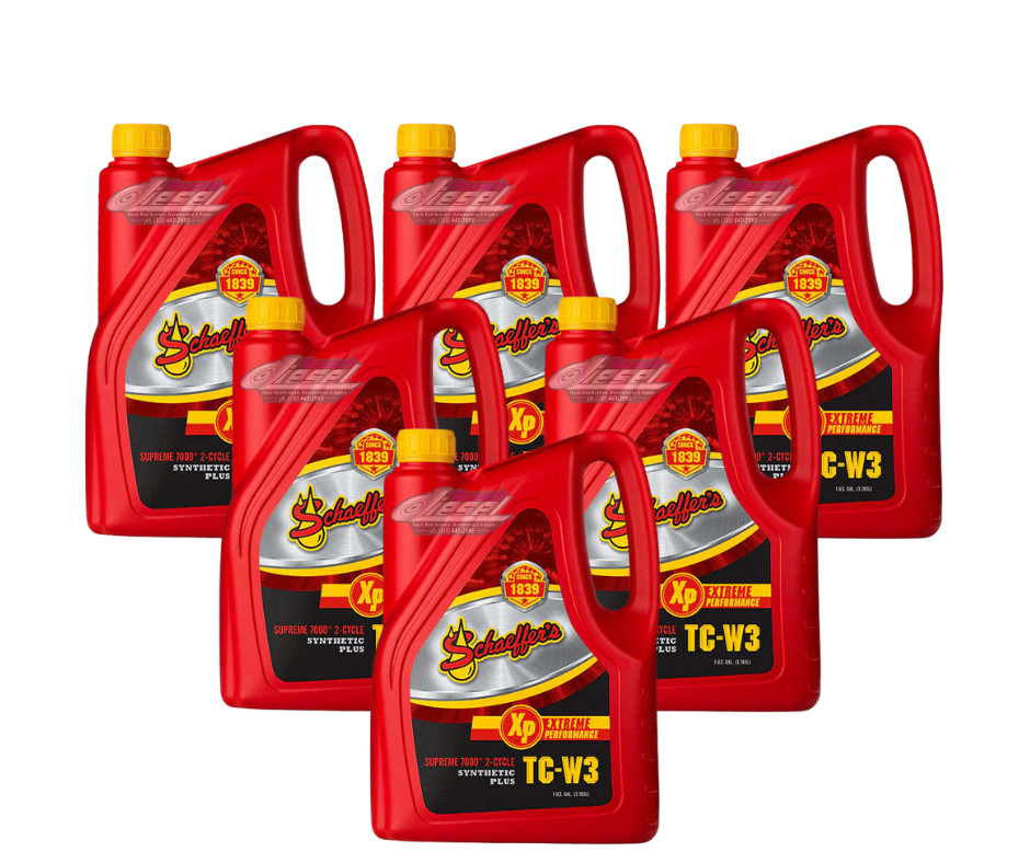 Schaeffer’s Oil Supreme 7000 Synthetic Plus 2-Cycle Oil TC-W3 (6 gallons) #706