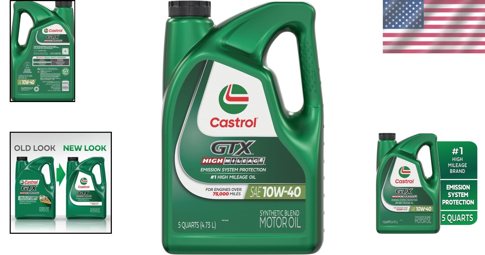 Superior GTX High Mileage 10W-40 Synthetic Oil – Protect and Extend Engine Life
