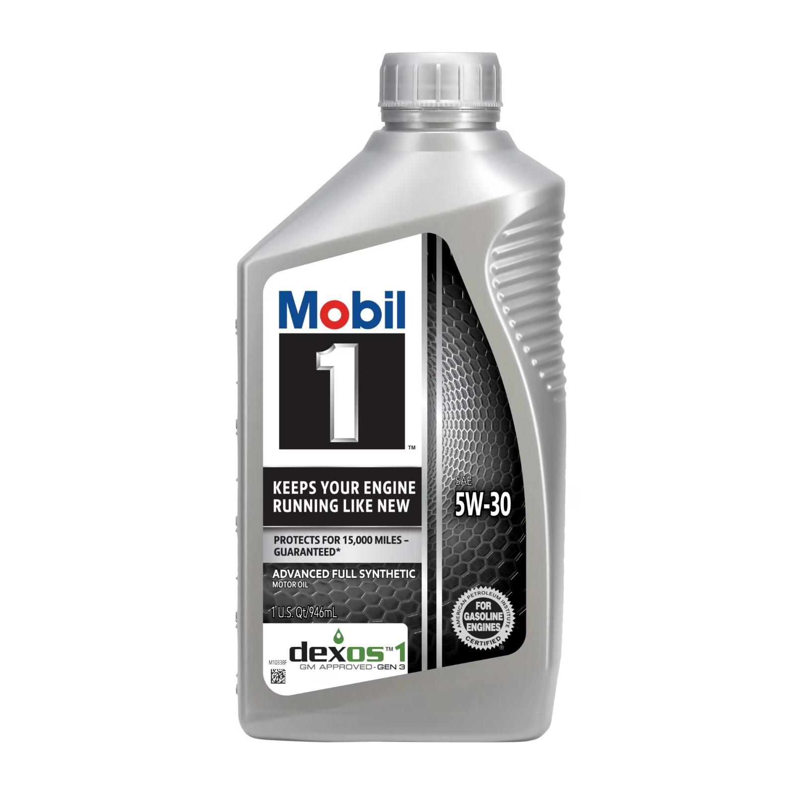 Mobil 1 Advanced Full Synthetic Motor Oil 5W-30, 1 Quart
