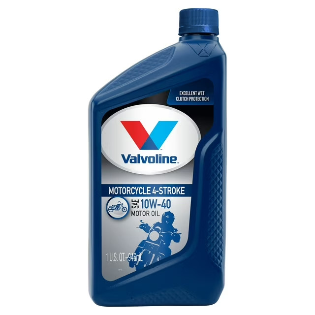 4-Stroke Motorcycle 10W-40 Conventional Motor Oil 1 QT