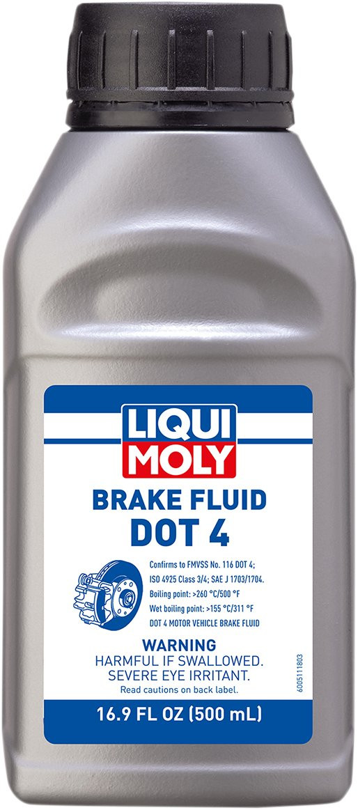 Liqui Moly DOT 4 Brake Fluid 500ml (20154)