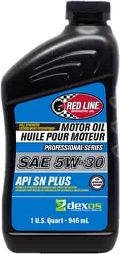 Red Line Oil 12204 Professional Series Full Synthetic Dexos Approved Motor Oil