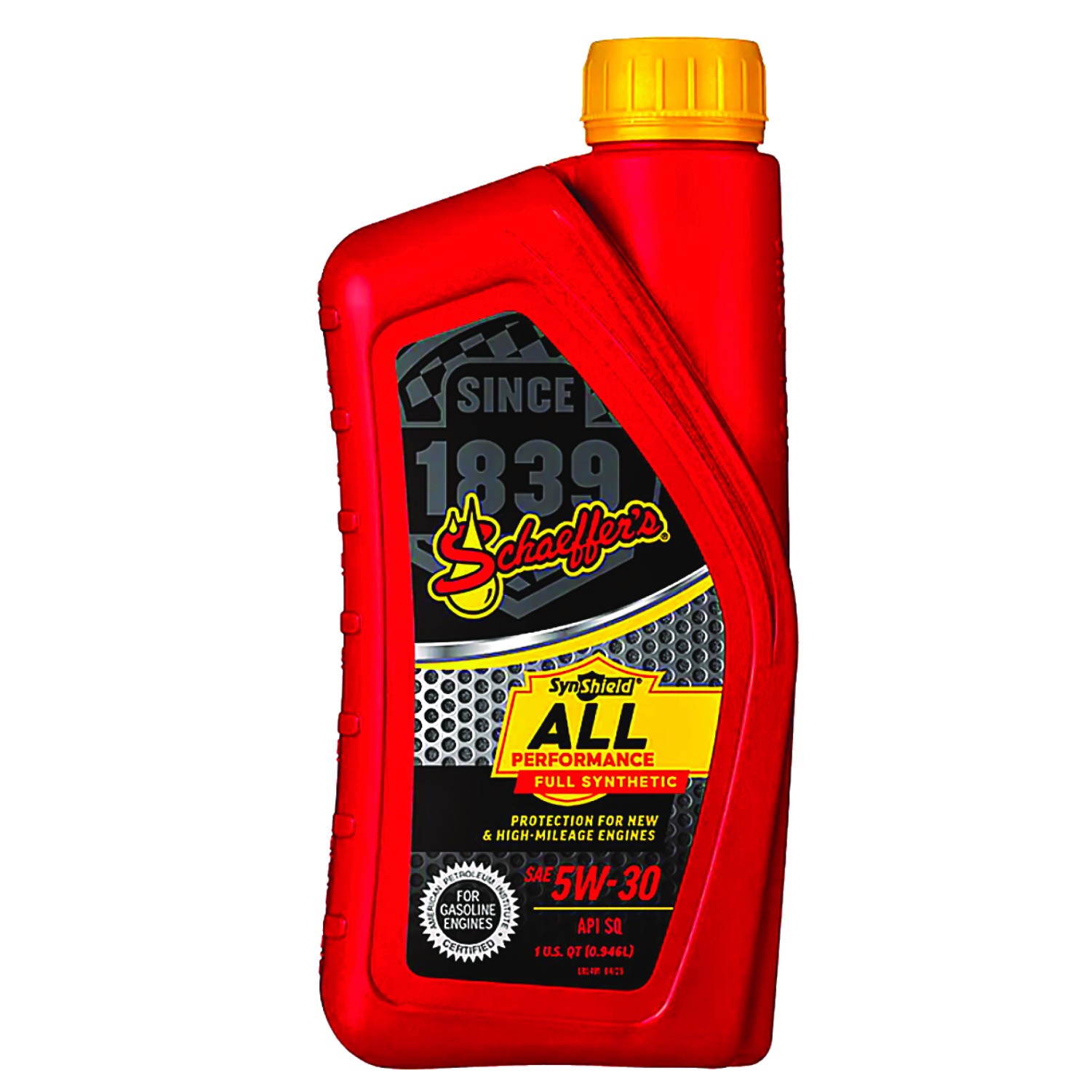 Schaeffer Motor Oil Supreme 9000 – 5W30 – Full Synthetic – 1qt Jug 9003D-012