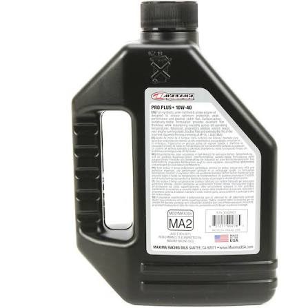 Maxima Pro Plus+ 10W-40 Synthetic 4T Motorcycle Engine Oil – 1 Gallon