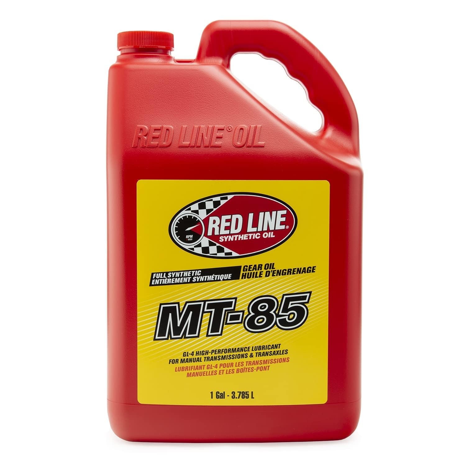 Gear Oil 75W85 GL-4 Manual Transmission 1 Gallon Pack Red Line MT-85 50505