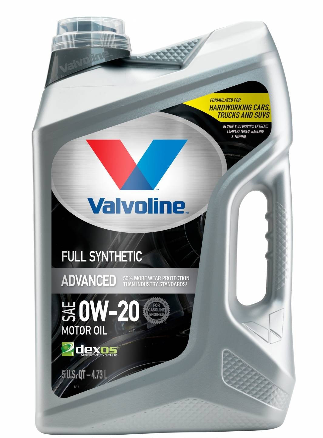 SALE- 2 PACK- VALVOLINE 881150 Advanced Protection Full Synthetic SAE 0W-20; 5qt