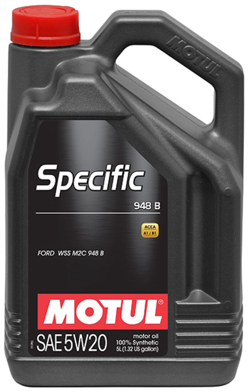 Motul 5L Specific 948B 5W20 Oil – Comes in Case of 4