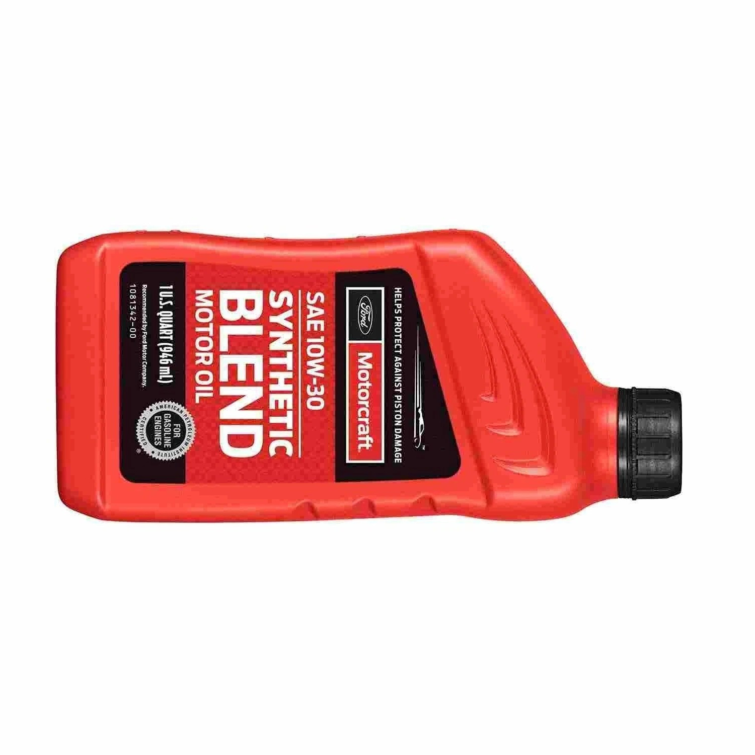 Motorcraft SAE 10W-30 Synthetic Blend Motor Oil 12 Qt Ford OEM