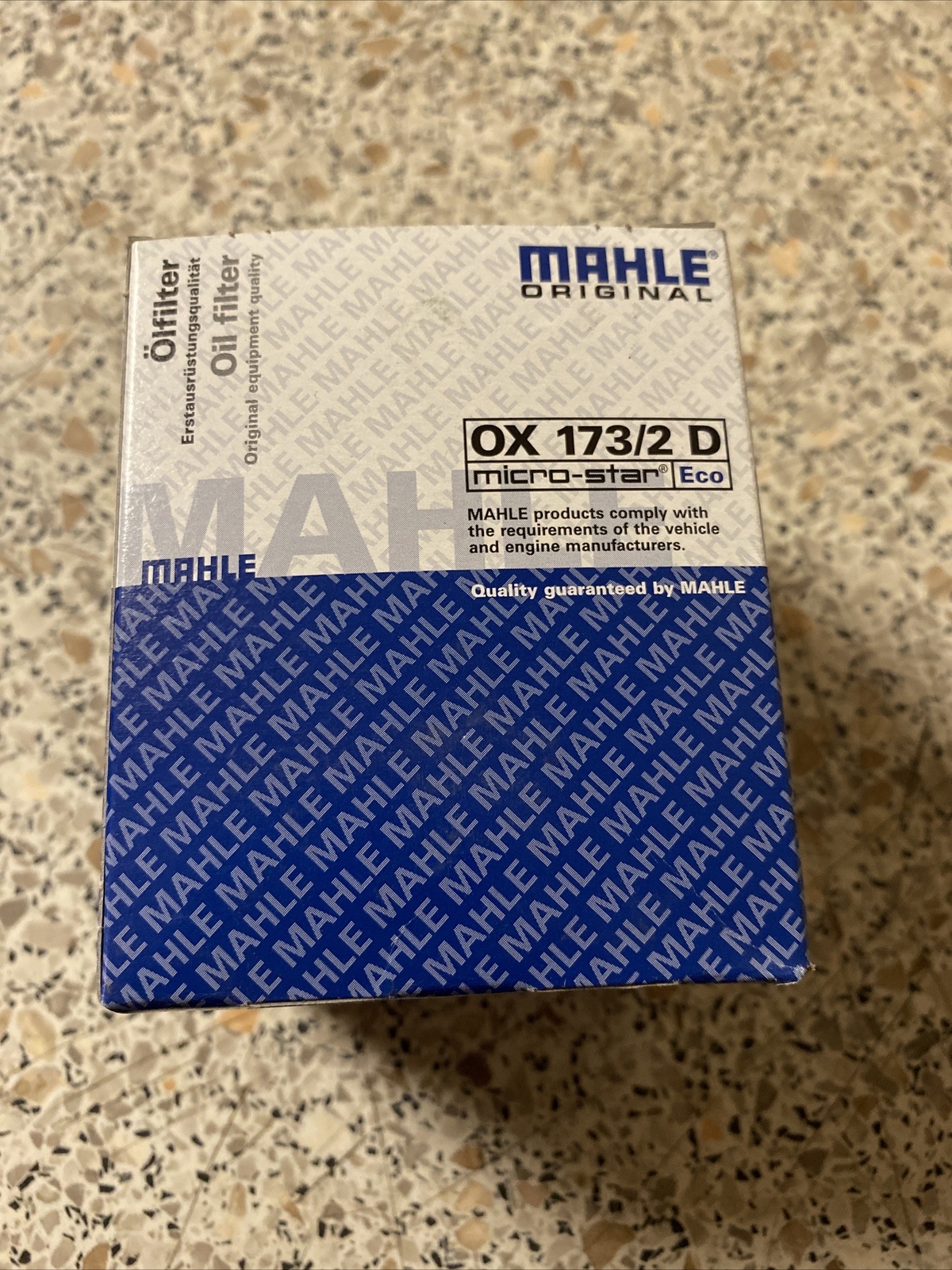 Mahle (Ox 173/2D) Oil Filter For Opel Suzuki