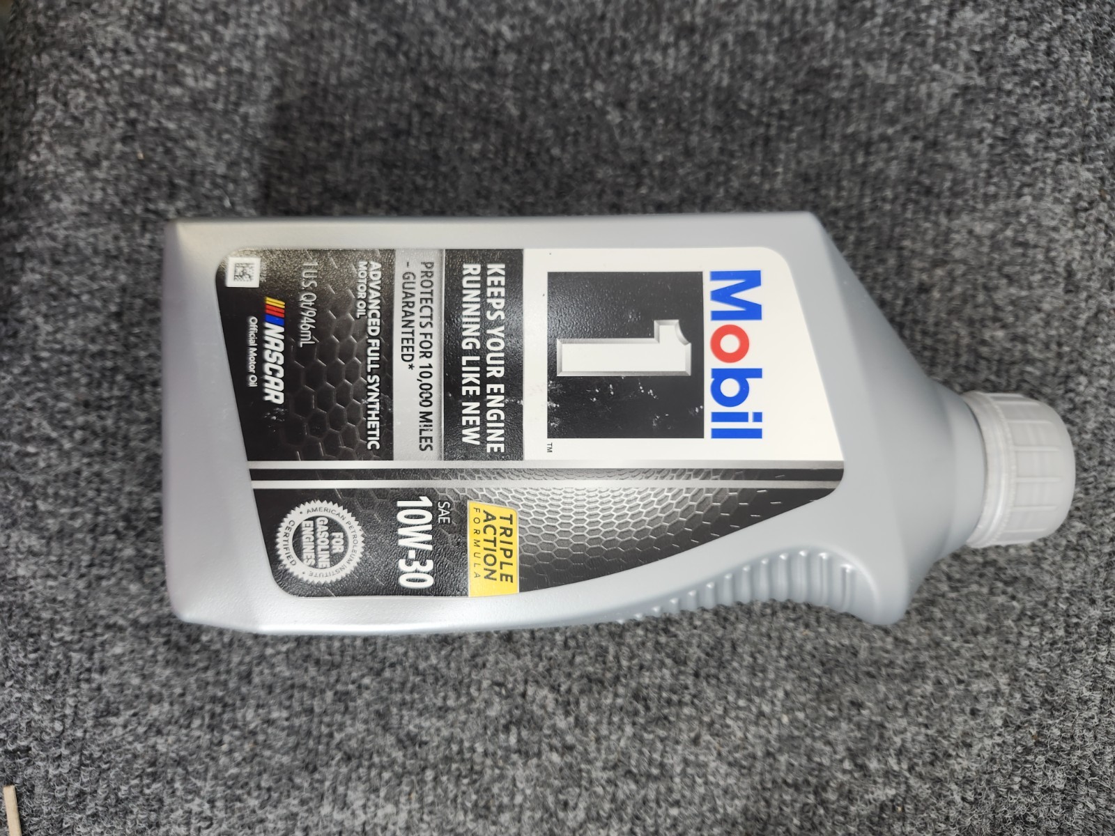 6 Pack Mobil 1 SAE 10W-30 Advanced Full Synthetic Motor Oil 1 Quart New #122319