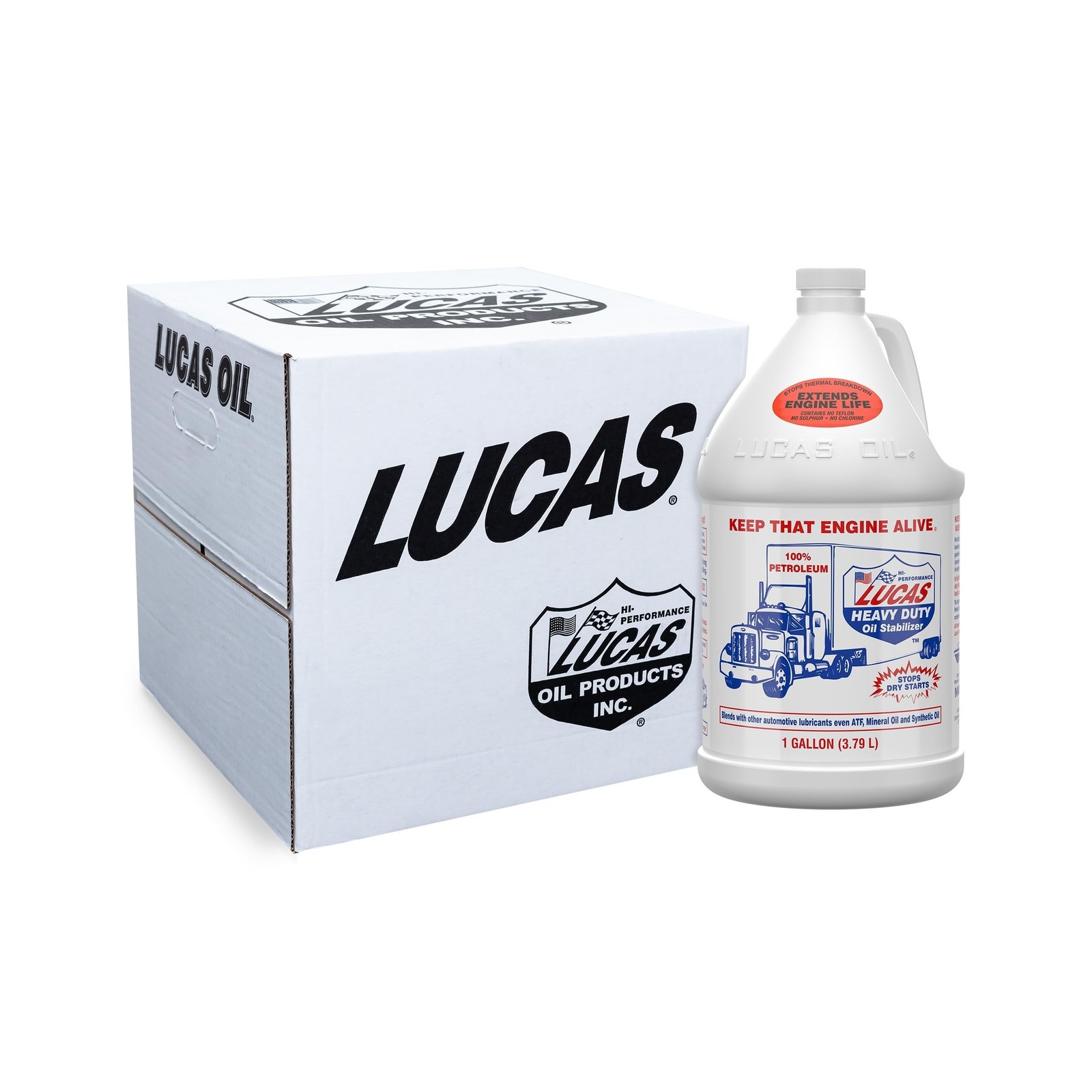 Lucas Oil 10002 Heavy Duty Oil Stabilizer – 1 Gallon (Pack of 4)