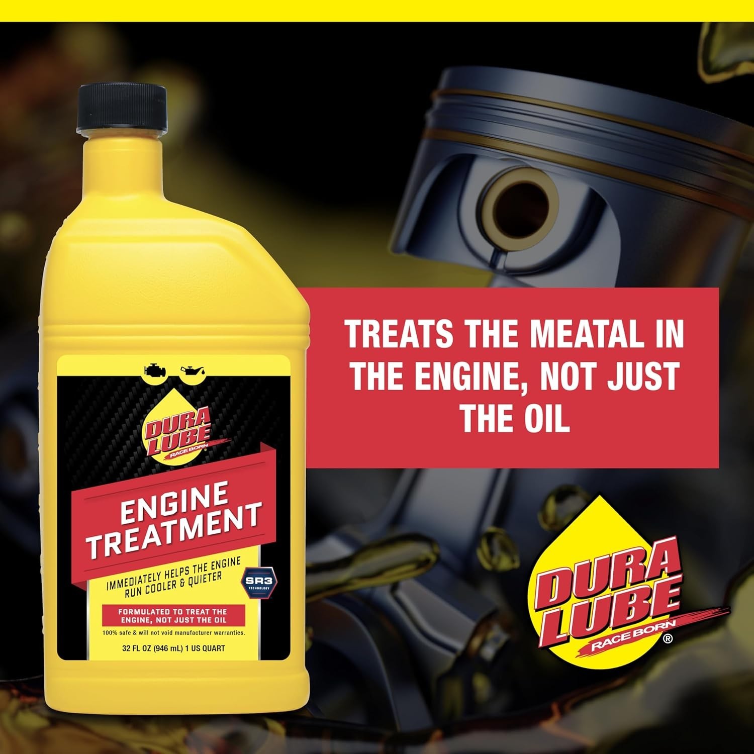 32 oz Engine Treatment by Dura Lube – Extend Engine Life & Improve Efficiency